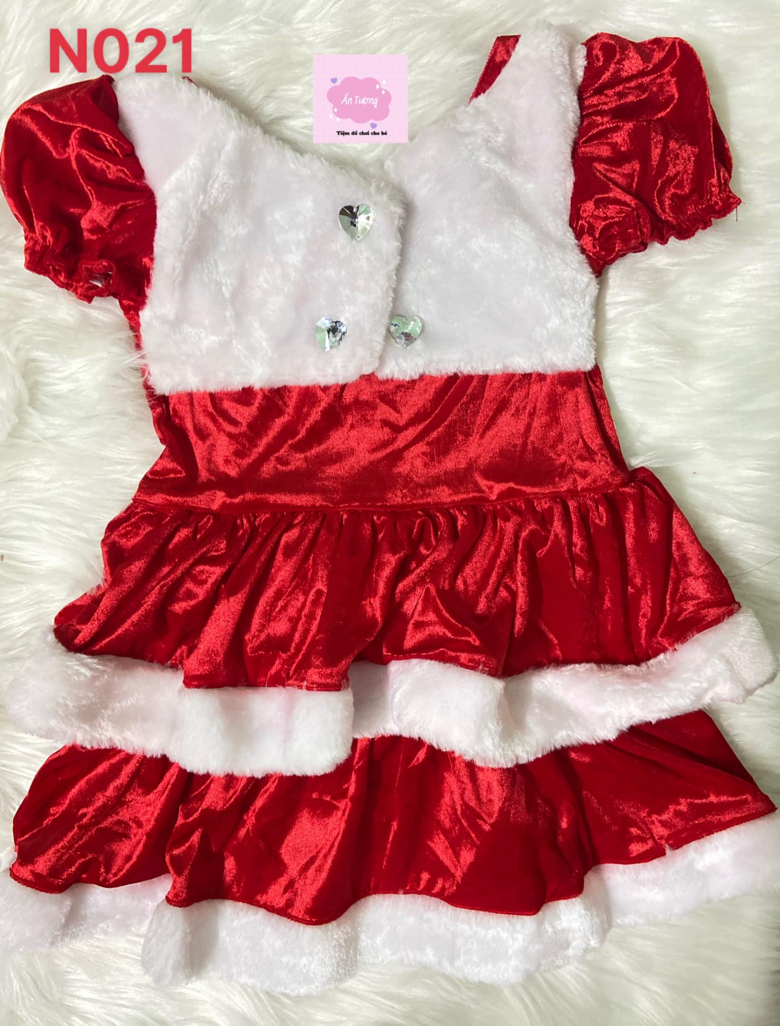 Đầm, váy Noel cho bé gái - Hóa trang lễ giáng sinh - Phụ kiện hóa trang Noel