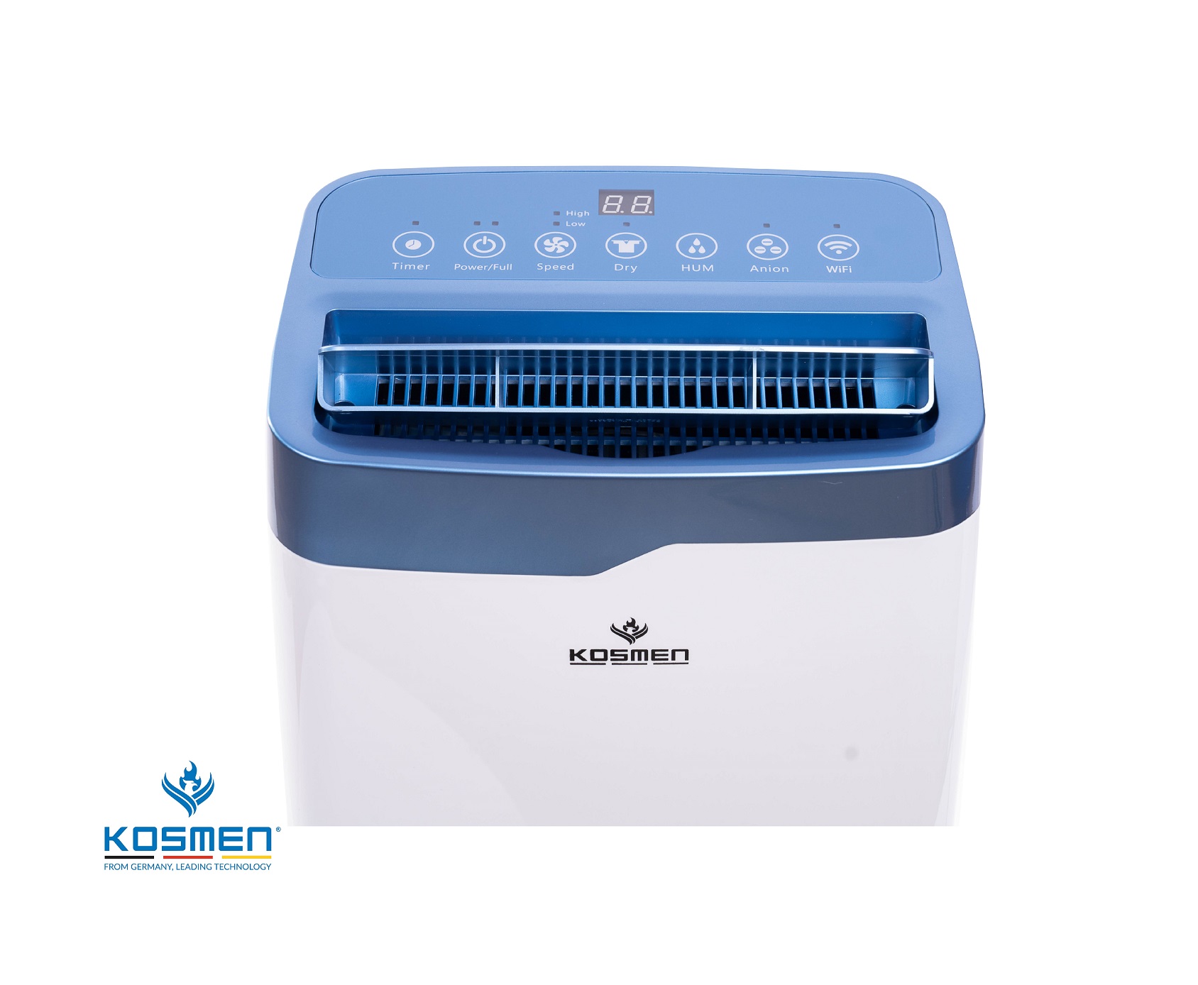 Máy Hút Ẩm Dân Dụng Kosmen KM-20N - Thích Hợp Không Gian 80m2 - Hàng Chính Hãng Bảo Hành 24 Tháng