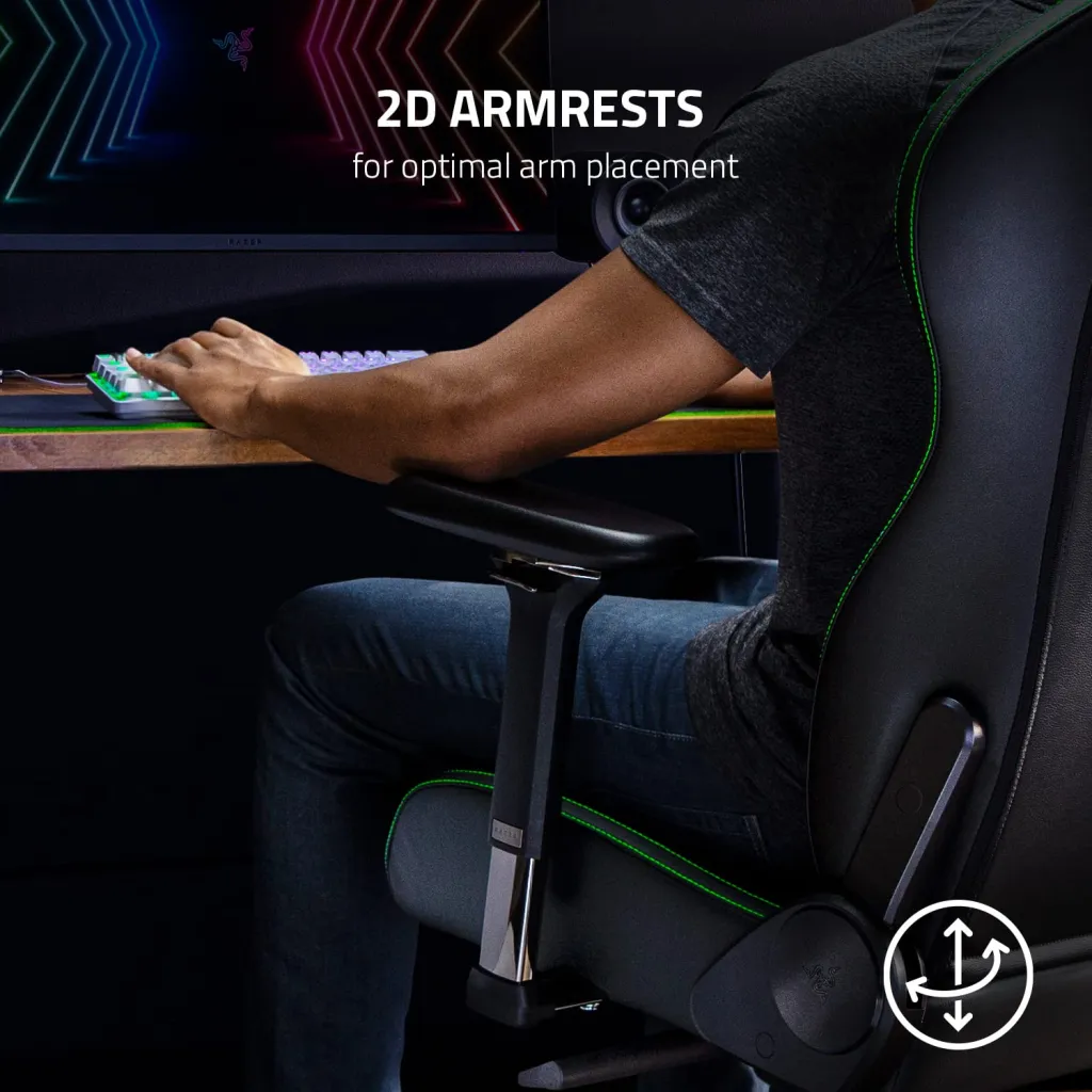 Ghế gaming Razer Enki X Essential Gaming Chair - Hàng Chính Hãng