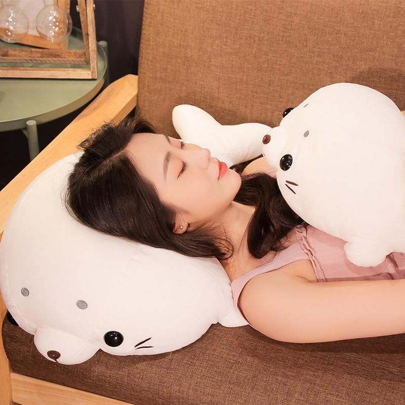 Dễ Thương Mềm Động Vật Sư Tử Biển Búp Bê Bé Gối Ngủ Hoạt Hình Động Vật Biển Dấu Nhồi Bông Đáng Yêu Quà Tặng Đồ Chơi Dành Cho Trẻ Em bé Gái