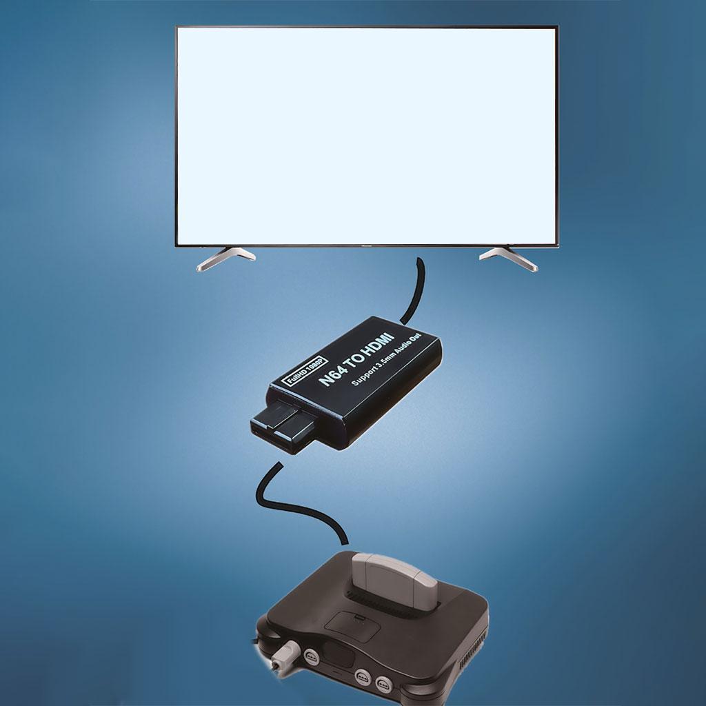 To   Adapter Connector with 3.5mm Audio Output for