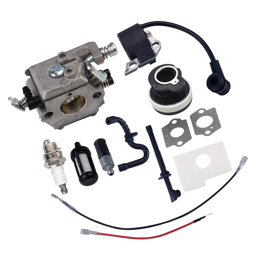 Đánh Lửa Bộ Chế Hòa Khí Nạp Bộ STIHL MS180 MS170 018 017 Máy Cưa Xích Phần Carb