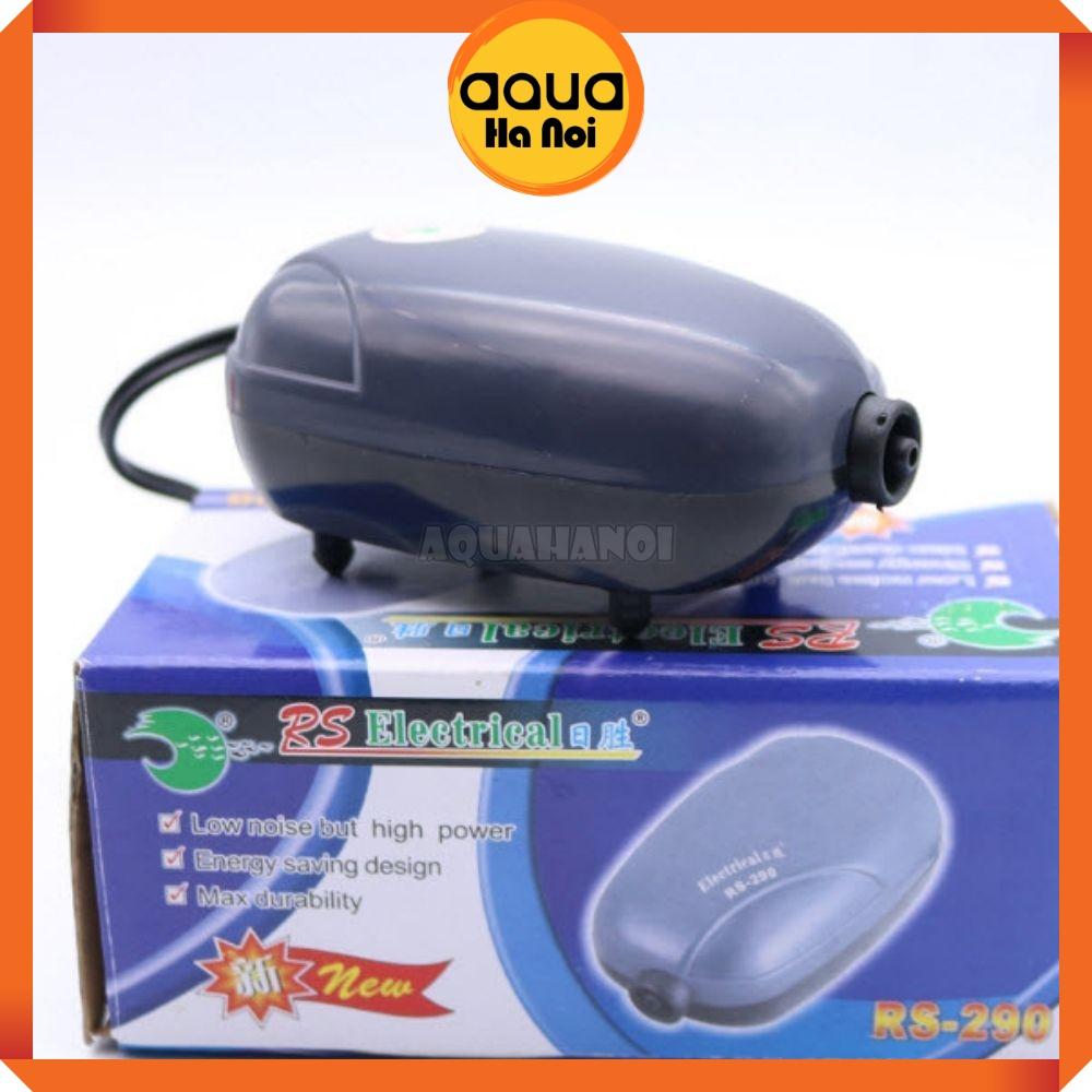 Máy sủi Oxy siêu êm 1vòi / 2vòi RS Electrical RS 290/390 cho hồ cá cảnh thủy sinh