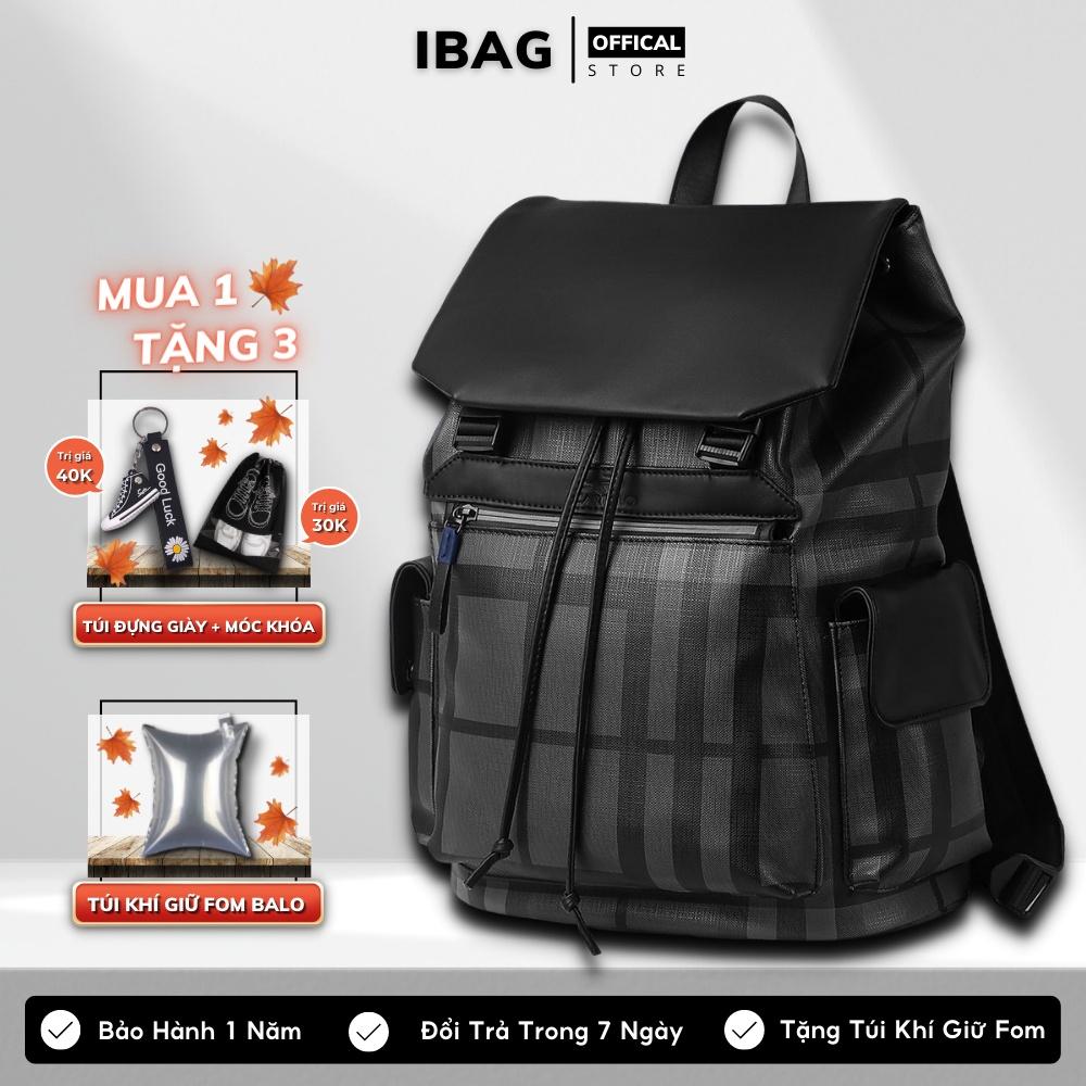 Balo da thời trang nam nữ da PU cao cấp chống thấm nước cặp đi học đi chơi ulzzang balo đựng laptop 15.6 inh -