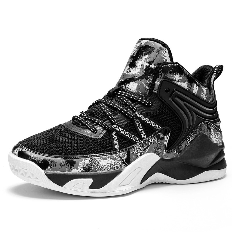 Giày bóng rổ nam A23 -Màu đen xám