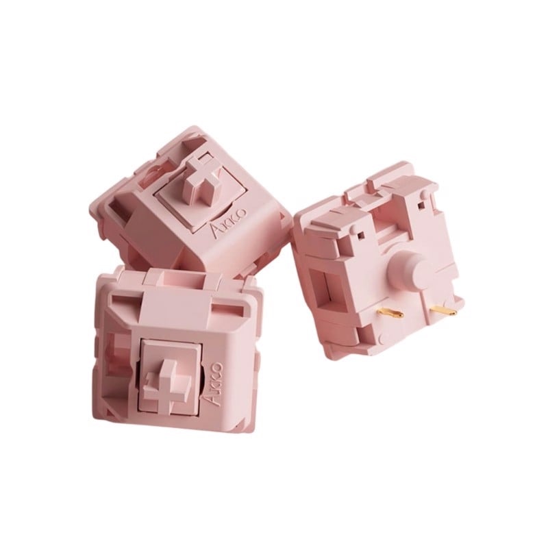 Bộ 45 Switch cơ Akko CS POM Pink - Hàng chính hãng