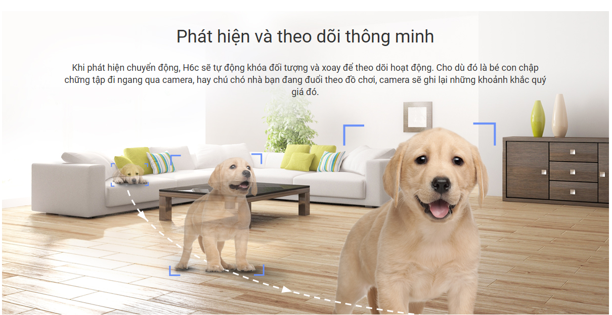 Camera WiFi quay quét EZVIZ H6C Pro 3K 5MP - hàng chính hãng