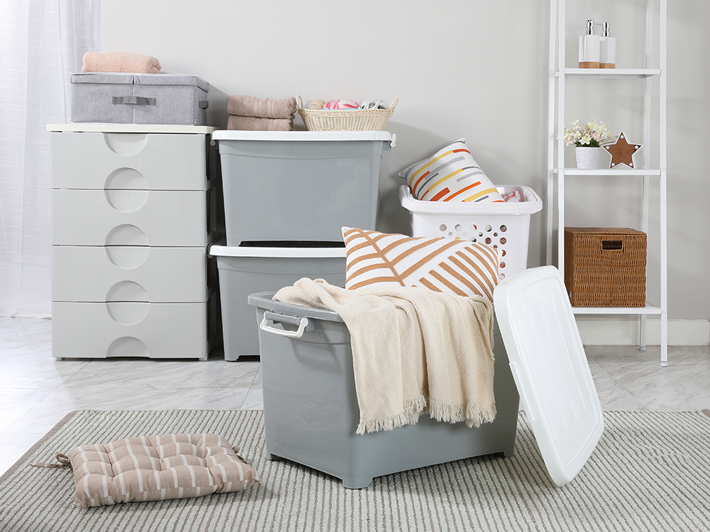 Hộp Đựng Đồ Jumbo Có Bánh Xe 85Cm |Index Living Mall| Nội Thất Thái Lan