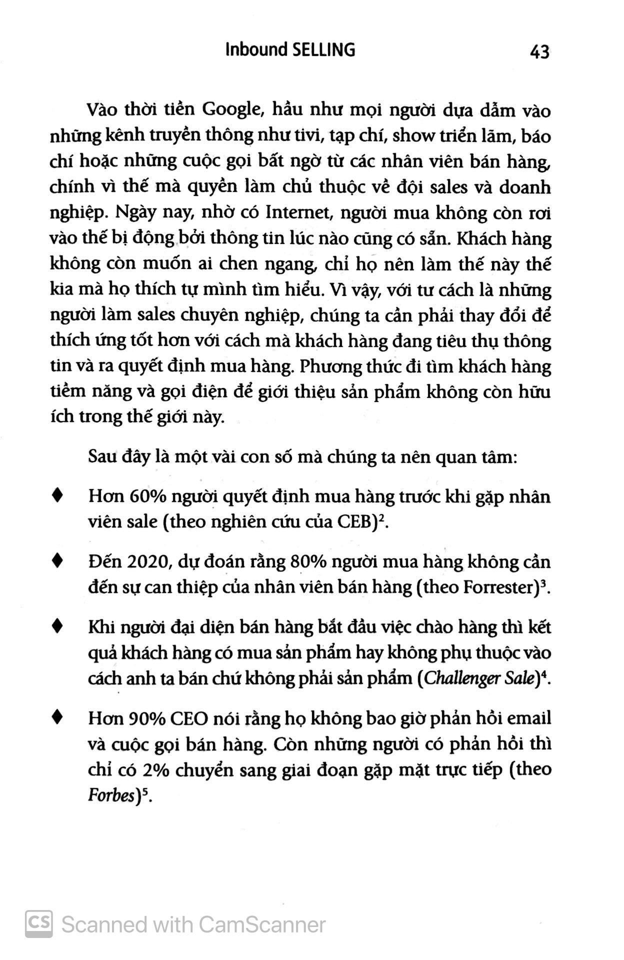 Inbound Selling - Thay đổi phương thức bán hàng