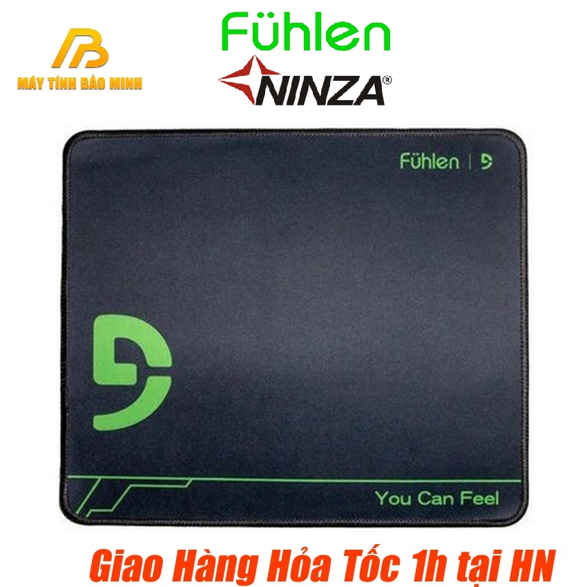 Bàn di chuột Fuhlen MP1 Black (350*300*2 mm) - Hàng Chính Hãng