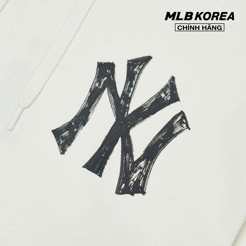 MLB - Áo hoodie tay dài phối mũ Grafitti Back Wording Mega Overfit 3AHDZ0226