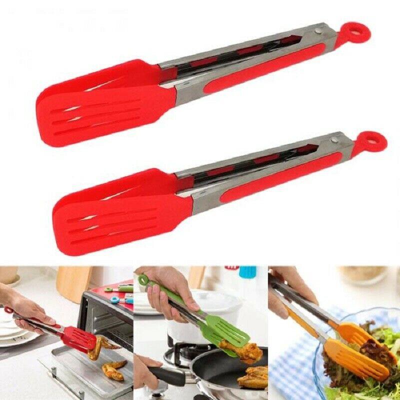 Kẹp Gắp Thức Ăn Bằng Silicon Tiện Lợi