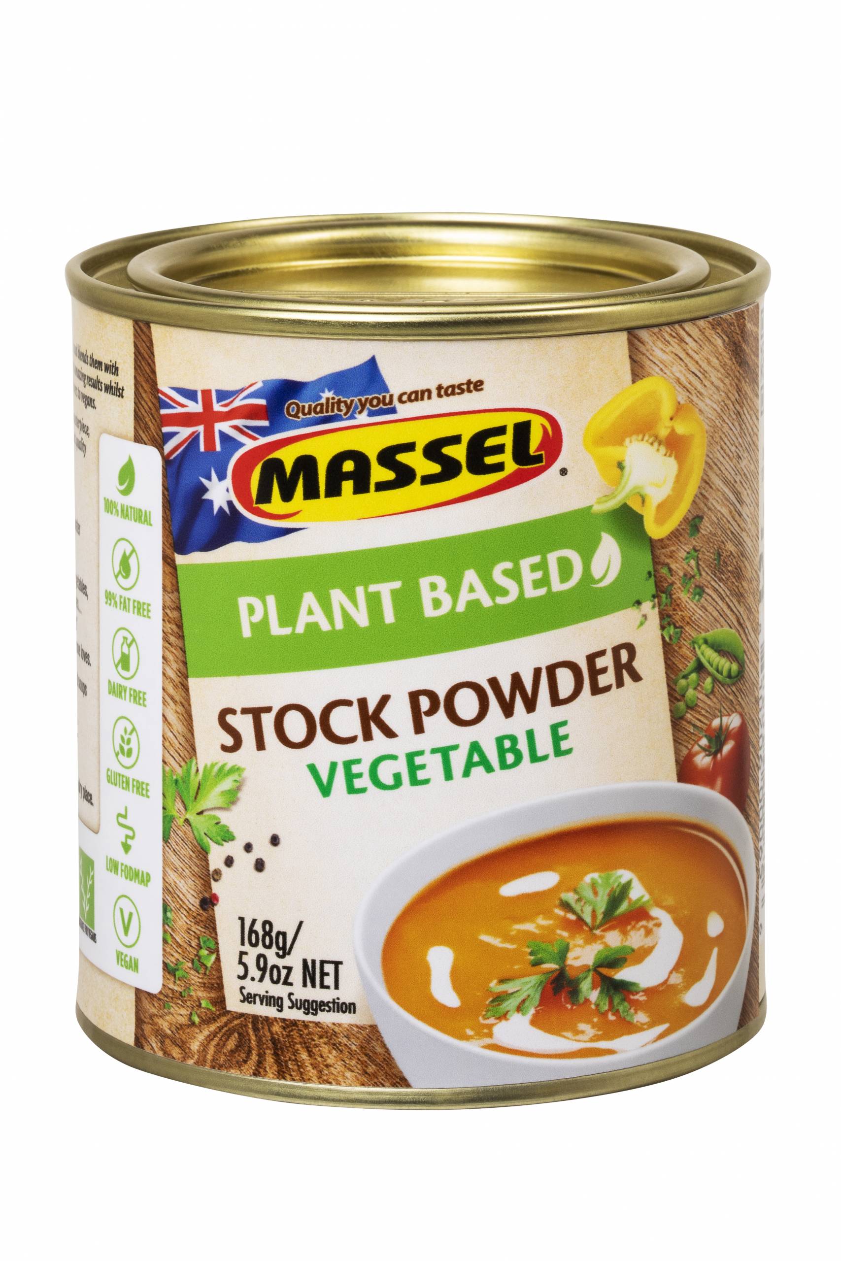 Hạt nêm rau củ Massel Úc 100% từ rau củ thảo mộc bảo vệ sức khỏe, dành cho ăn chay, ăn mặn, ăn kiêng và cho bé ăn dặm - QuaTangMe Extaste