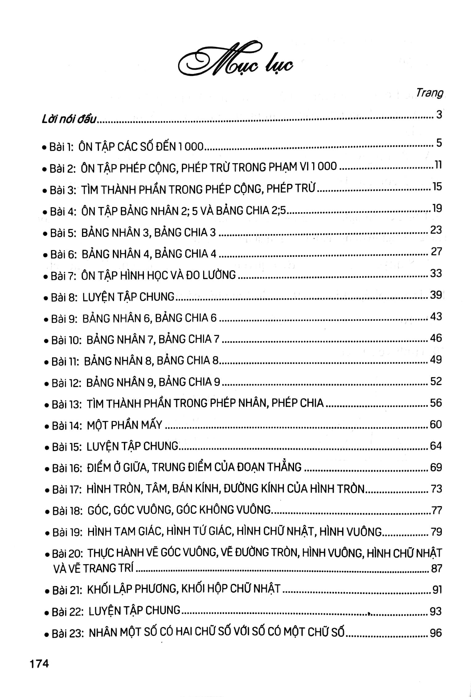 Thực Hành Giải Toán Lớp 3 - Tập 1