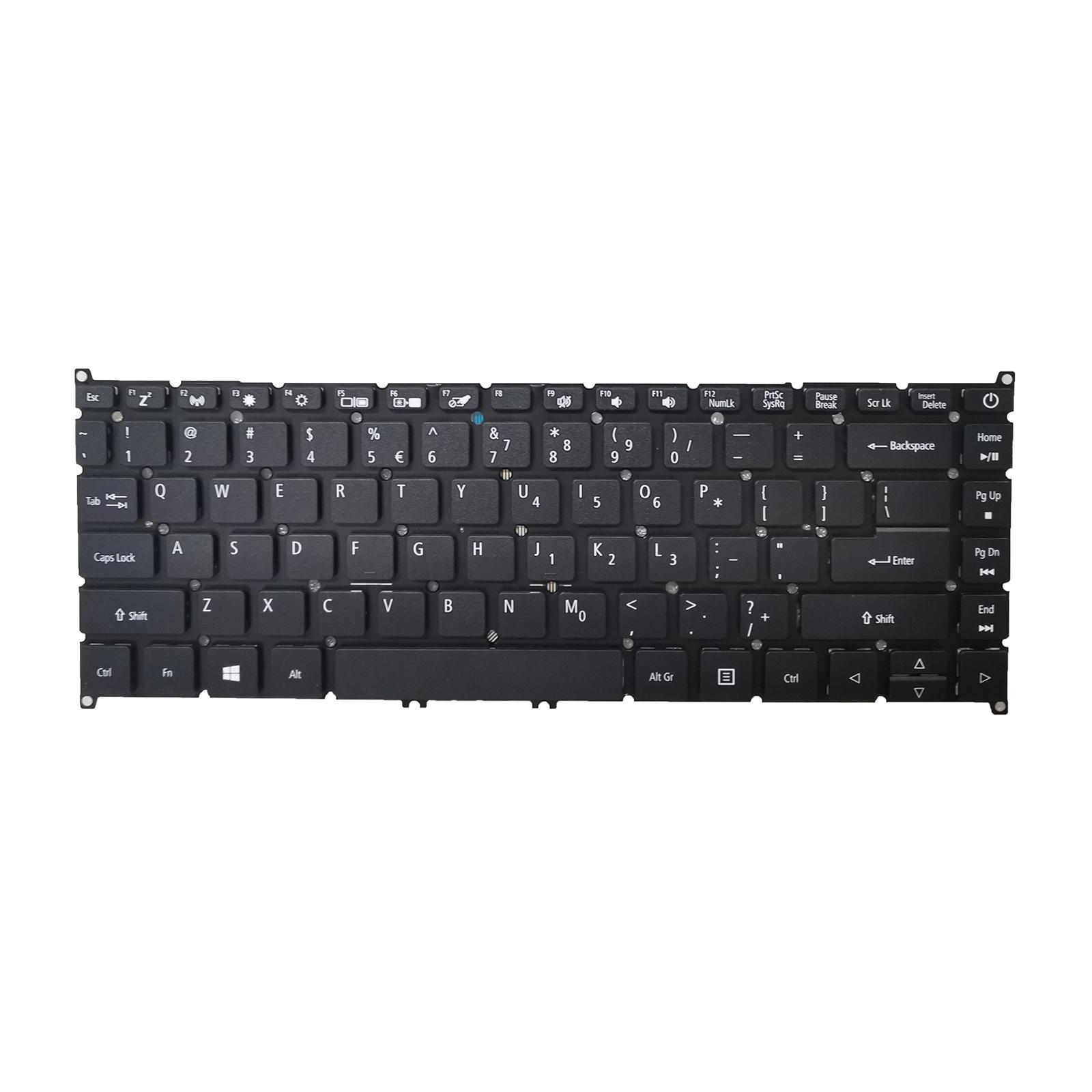 US Keyboard US Layout Matte Keypad for A314-41 Tmp40-51 Replaces Part