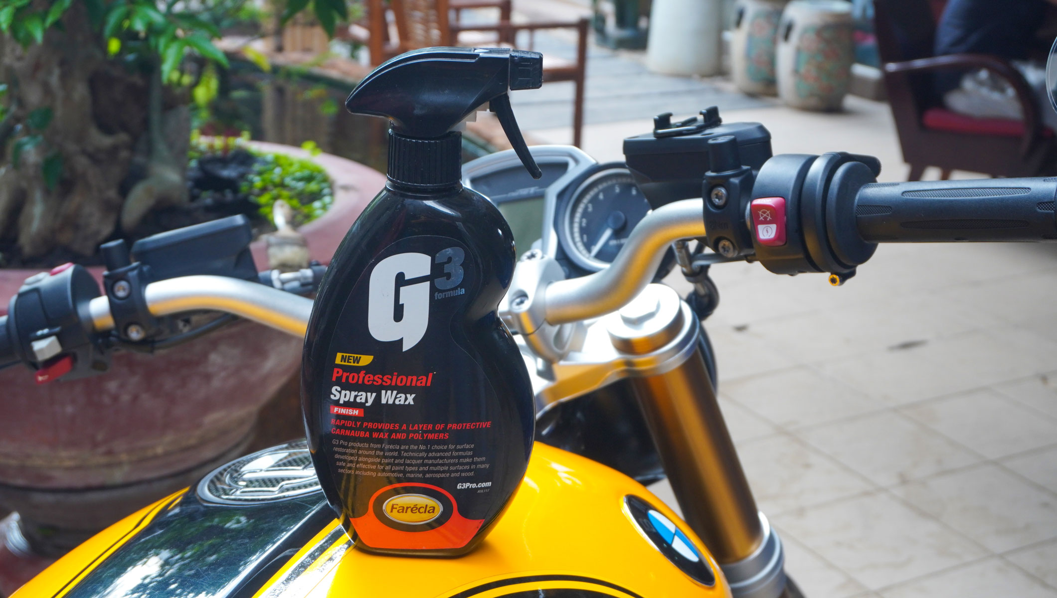 Chai xịt Wax bề mặt sơn Farécla cao cấp G3 Pro Spray Wax dung tích 500ml