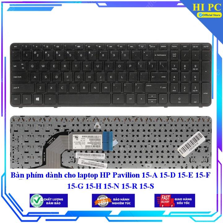 Bàn phím dành cho laptop HP Pavilion 15-A 15-D 15-E 15-F 15-G 15-H 15-N 15-R 15-S - Hàng Nhập Khẩu