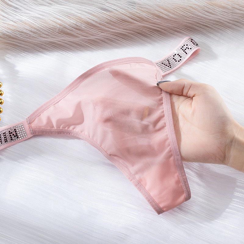 COMBO 5 QUẦN LỌT KHE LƯỚI TRƠN TÀNG HÌNH DÂY ĐÍNH ĐÁ VORONIN 8151