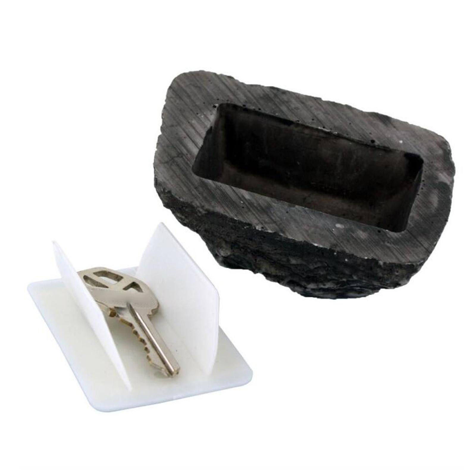 Outdoor ROCK HIDE A KEY HOUSE HOME Emergency Spare Key Car Holder Hider Safe