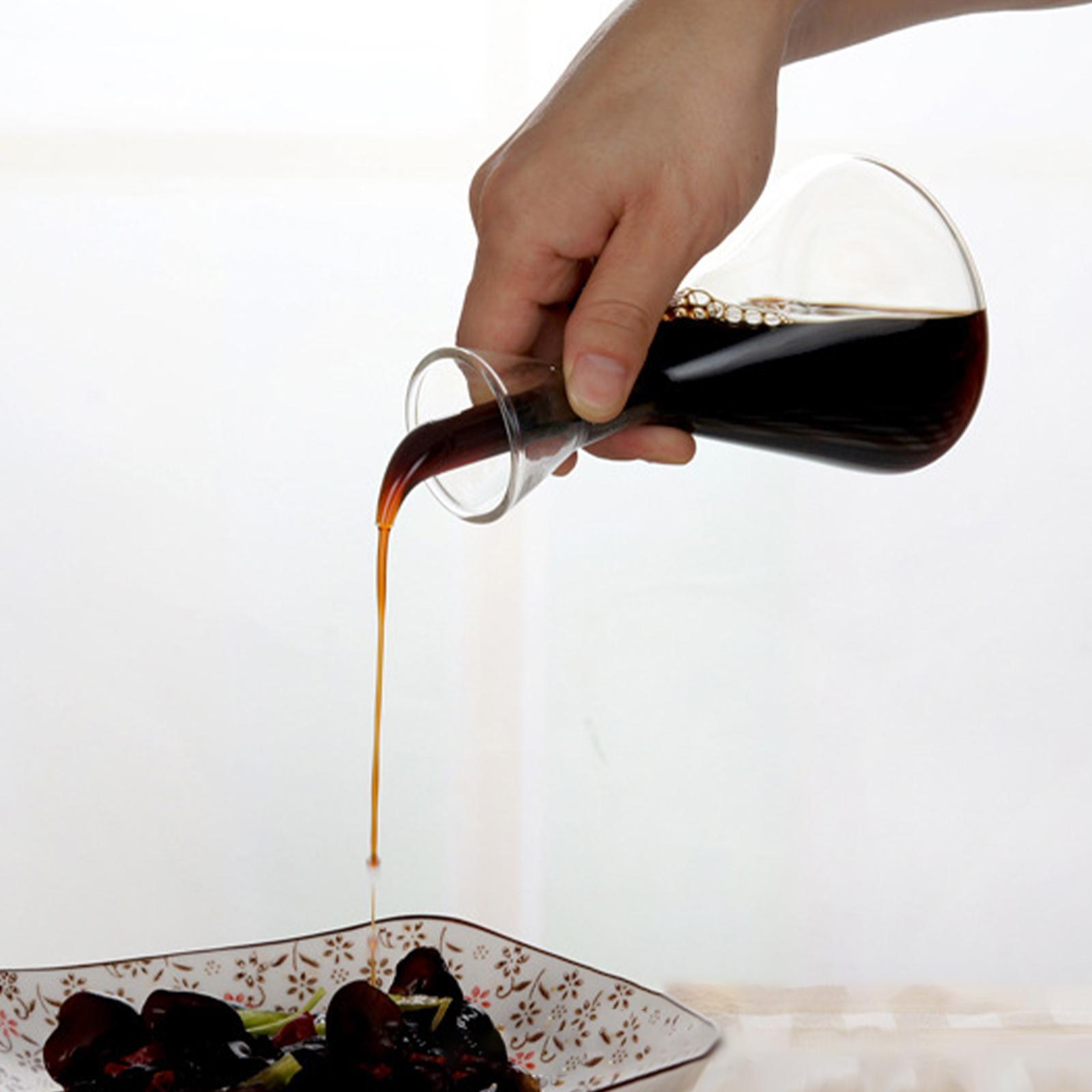 Glass Oil Vinegar Bottle Oil Container Storage Jars for Kitchen