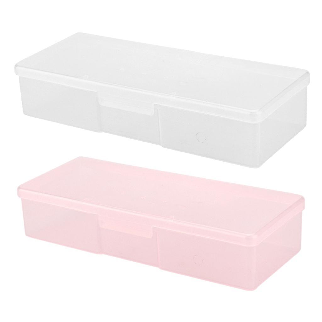Plastic Tattoo Machine Pen Gun Holder Box Storage Display Container Case Pink