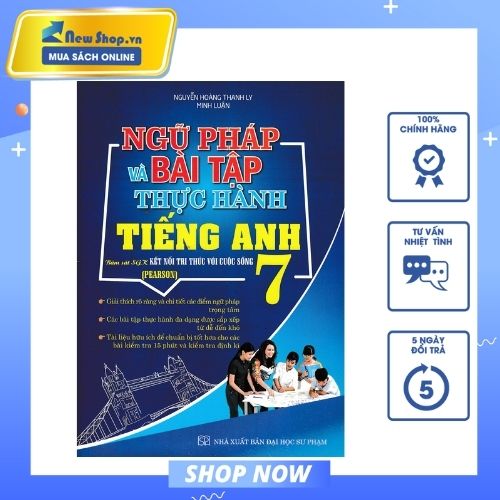 NGỮ PHÁP VÀ BÀI TẬP THỰC HÀNH TIẾNG ANH 7 - PEARSON