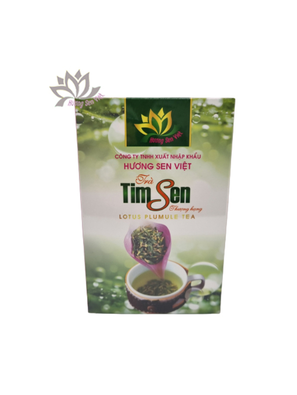 TRÀ TIM SEN HỘP 80G - HƯƠNG SEN VIỆT