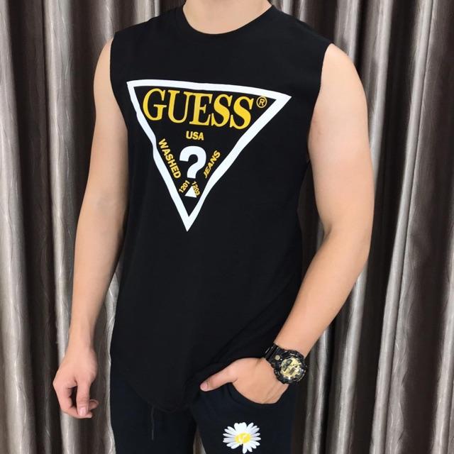 Áo thun tanktop ba lỗ chuẩn gym gues