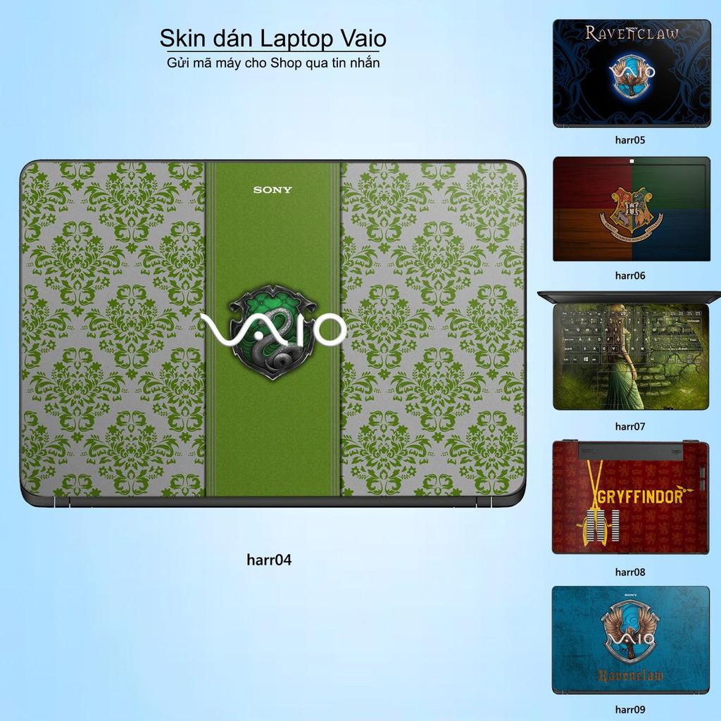 Skin dán Laptop Sony Vaio in hình Harry Potter (inbox mã máy cho Shop)