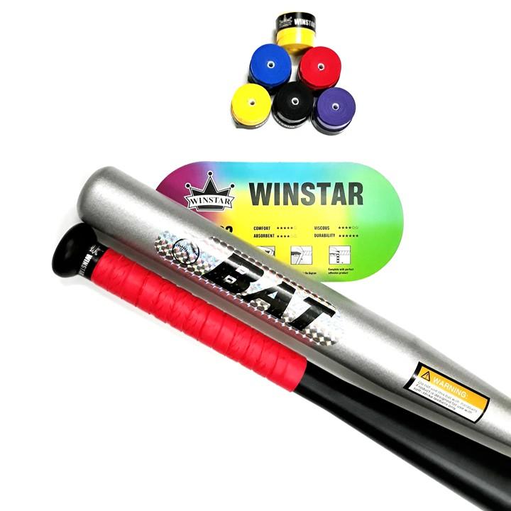 Gậy bóng chày BAT hợp kim cuốn tay cầm Winstar chống trơn kích thước 71cm - 81cm