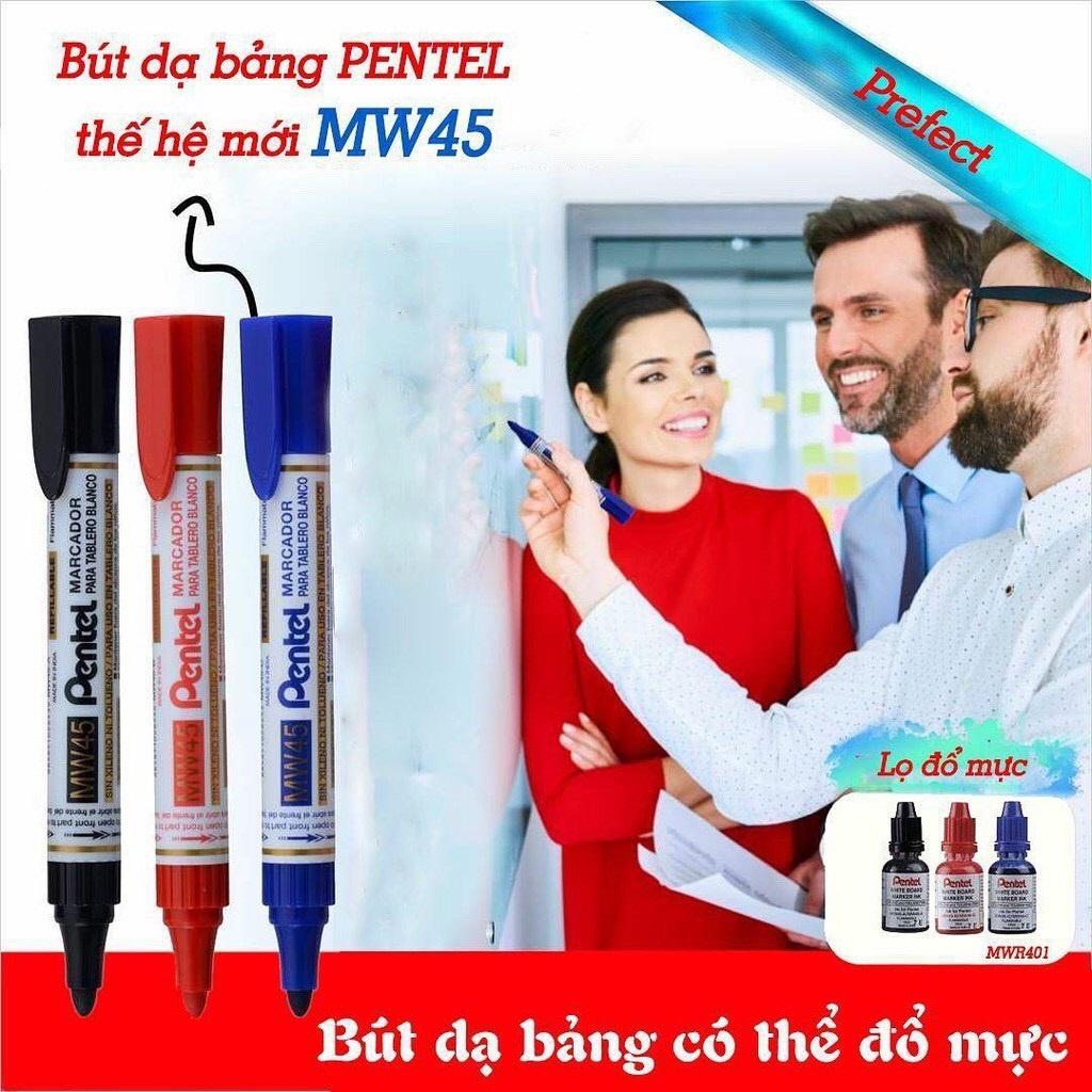 Hộp 12 Bút dạ viết bảng Pentel MW45