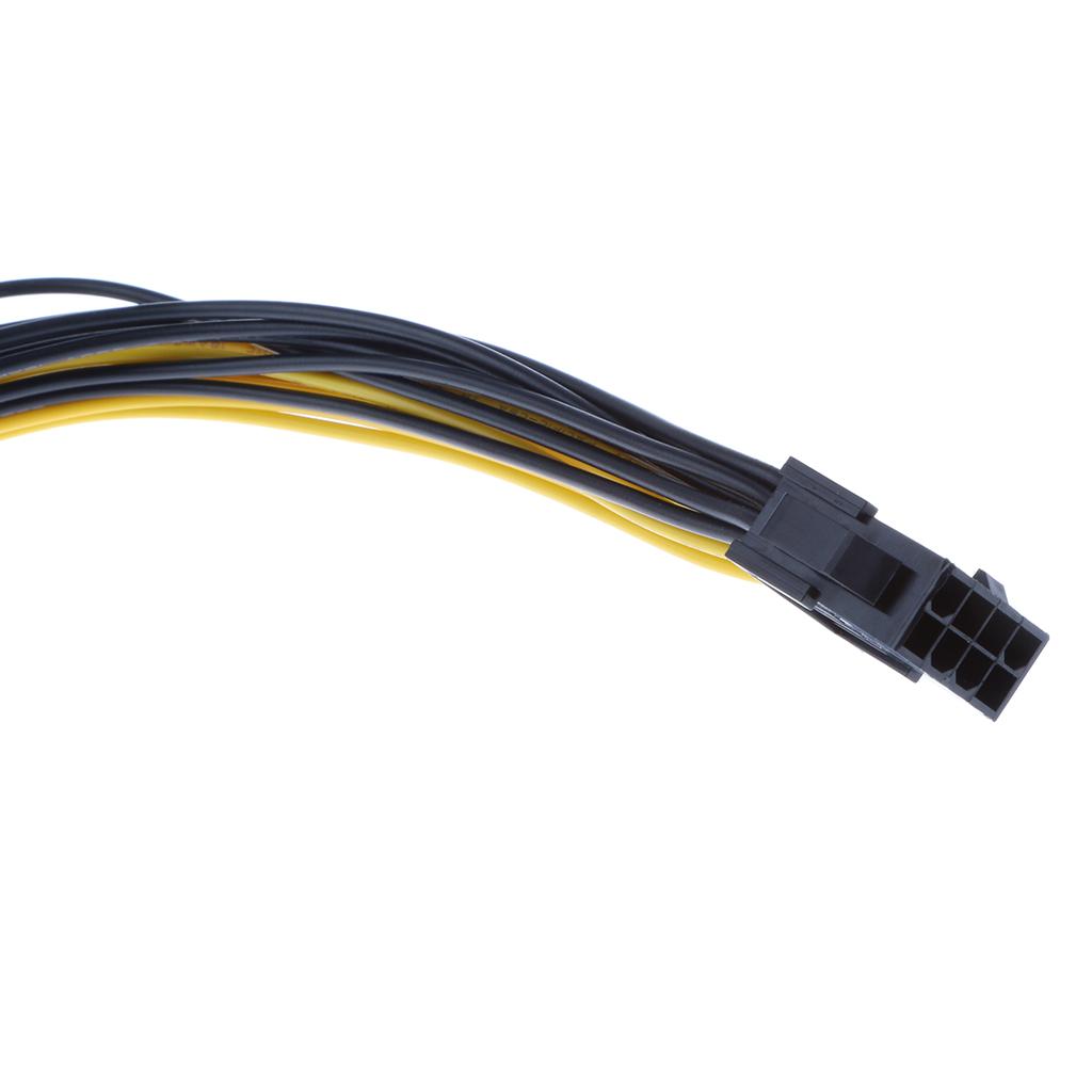 Phép Màu Sáng 559 8 Pin Để 2X PCIE Pin CPU Video Thẻ Cáp Chia Nguồn