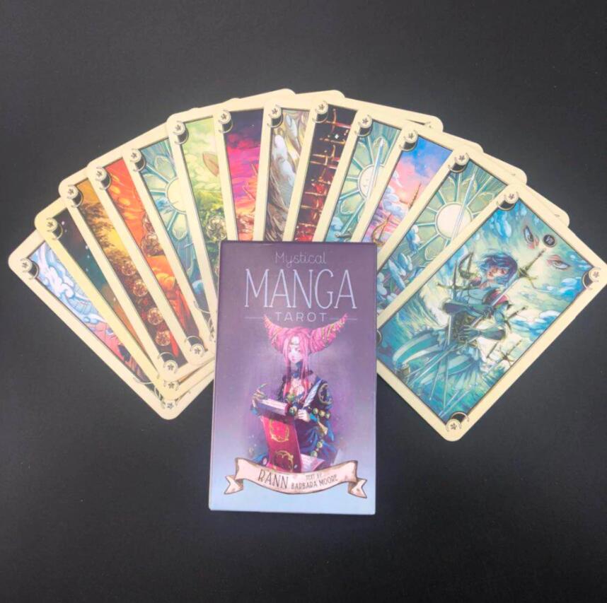 Hình ảnh {Kèm quà tặng} Bộ bài tarot Mystical Manga Tarot