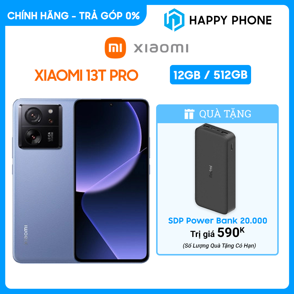 Điện thoại Xiaomi 13T Pro (12GB/512GB) - Hàng chính hãng