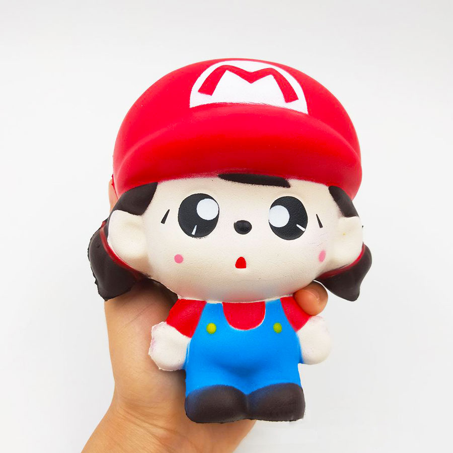 Squishy mô hình Mario quà tặng cho bé