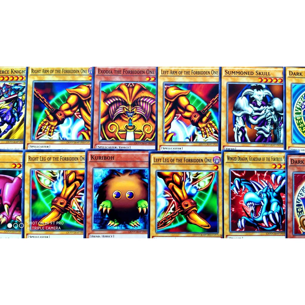 Bài Yugioh ️️ Thẻ bài Yugioh Exodia Legendary deck 42 lá