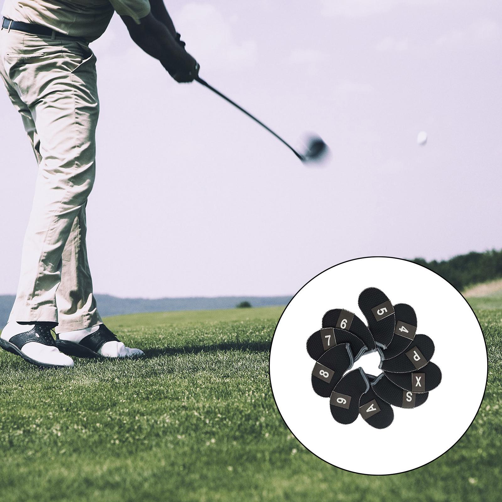 20 Pack Golf Iron Head Covers Protection Club Headcover Golf Accessories