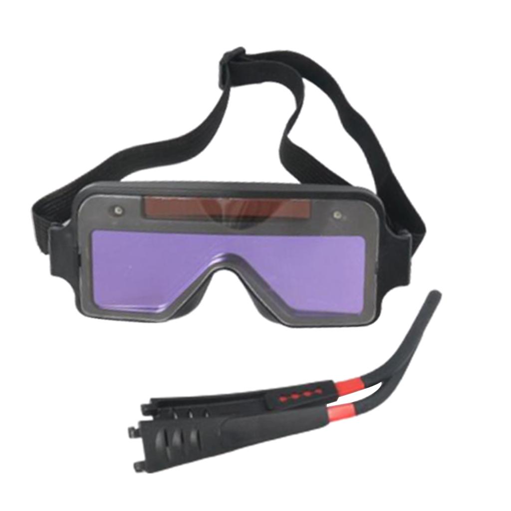 Solar Powered Auto Darkening Welding Mask Helmet Goggles for Welder Glasses