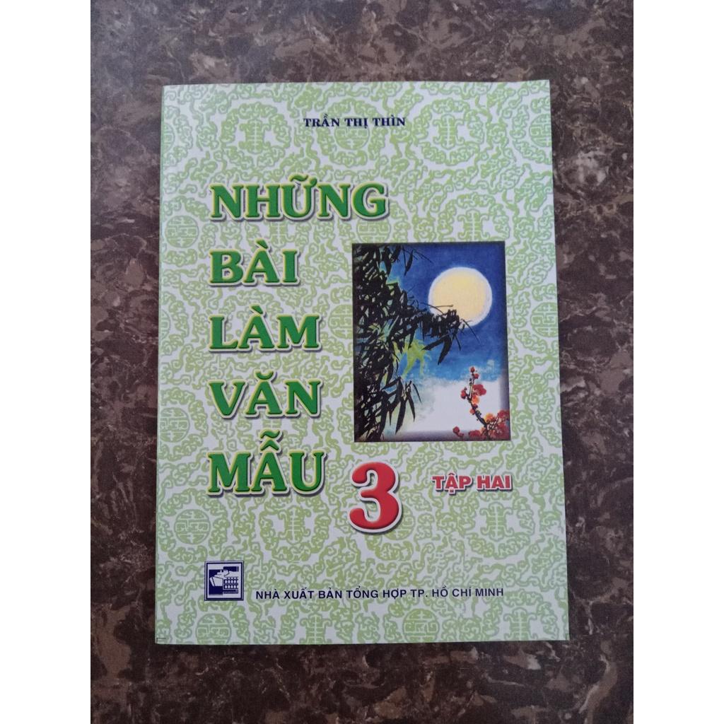 Sách - Combo Những Bài Làm Văn Mẫu Lớp 3