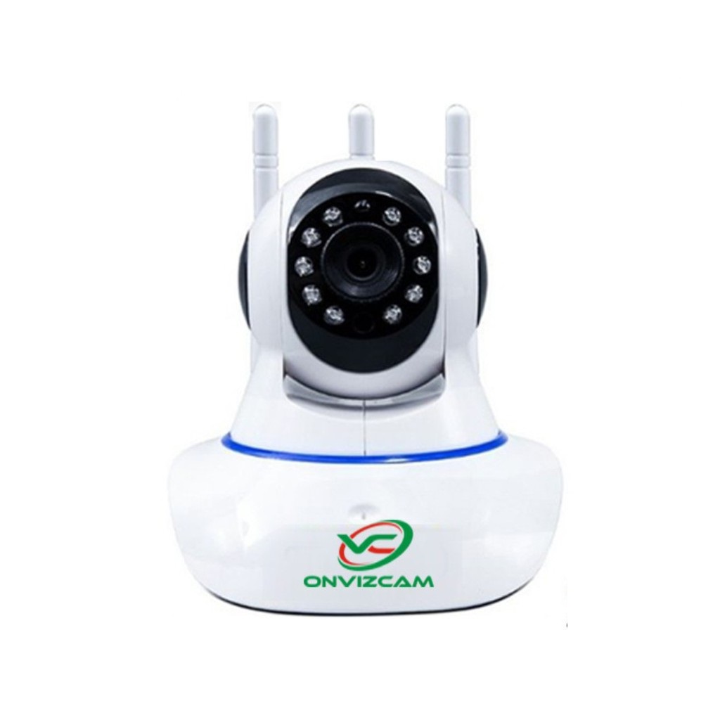 Camera IP, Wifi Trong Nhà Carecam  XFL200 (3 Anten Siêu Nét 2.0 Full HD 1920x1080p) + Thẻ nhớ 32G - Hàng Nhập Khẩu