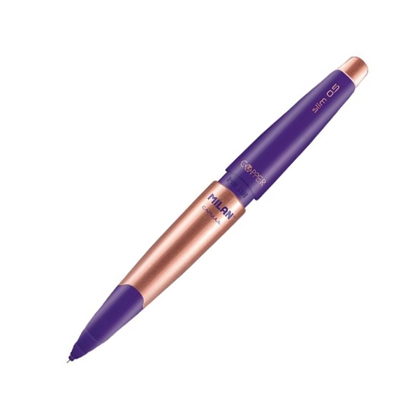 Bút Chì Bấm Capsule Slim Copper Milan - 185032920 - Màu Tím