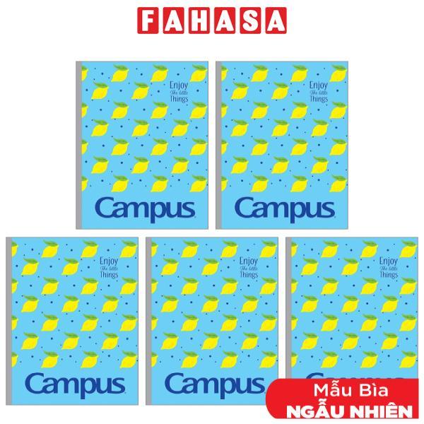 Combo 5 Tập Fruit 4 Ly Ngang 120 Trang ĐL 58-65g/m2 - Campus NB-BFRU120 (Mẫu Màu Giao Ngẫu Nhiên)