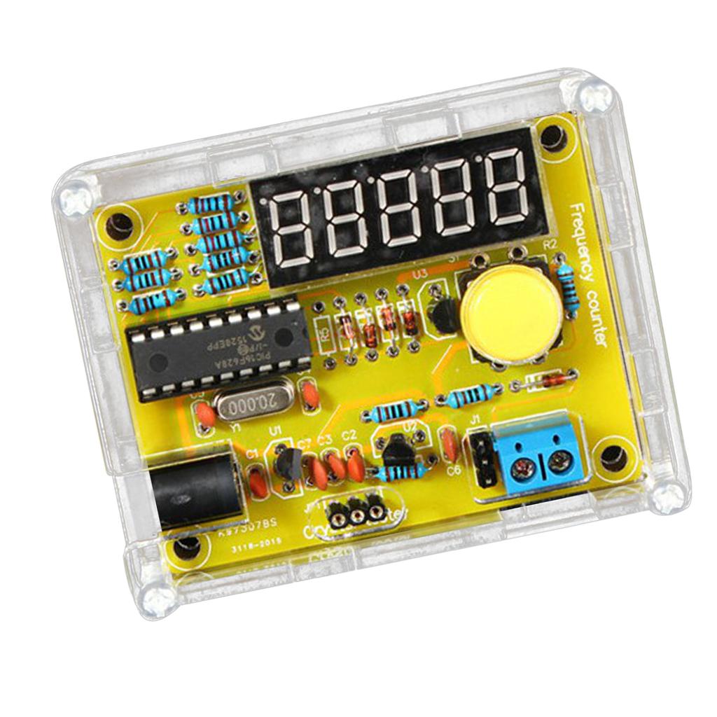 1Hz~50MHz Crystal Frequency Meter Tester Measurement LED 5-Digits DIY Kit