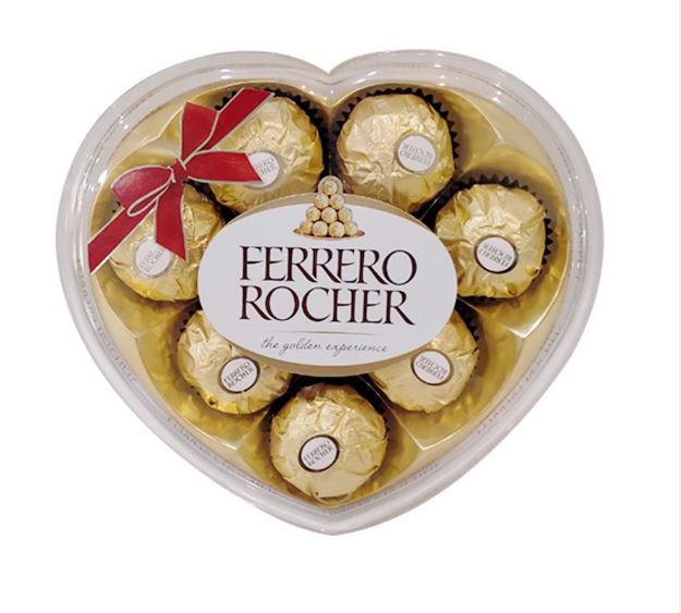 Socola Ferrero Rocher hộp 8 viên - Trái tim