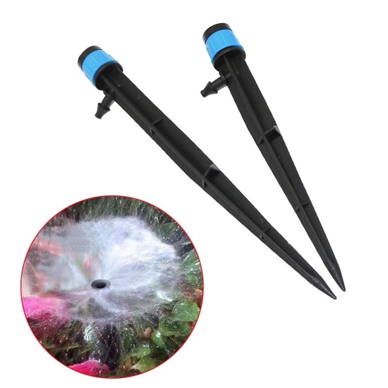 Que Cắm Béc Tưới Gốc Xòe 360 Độ - Dài 30Cm, 0-80L/H, Bán kính 0-1,0m - Loại 1 - Béc Tưới Xòe