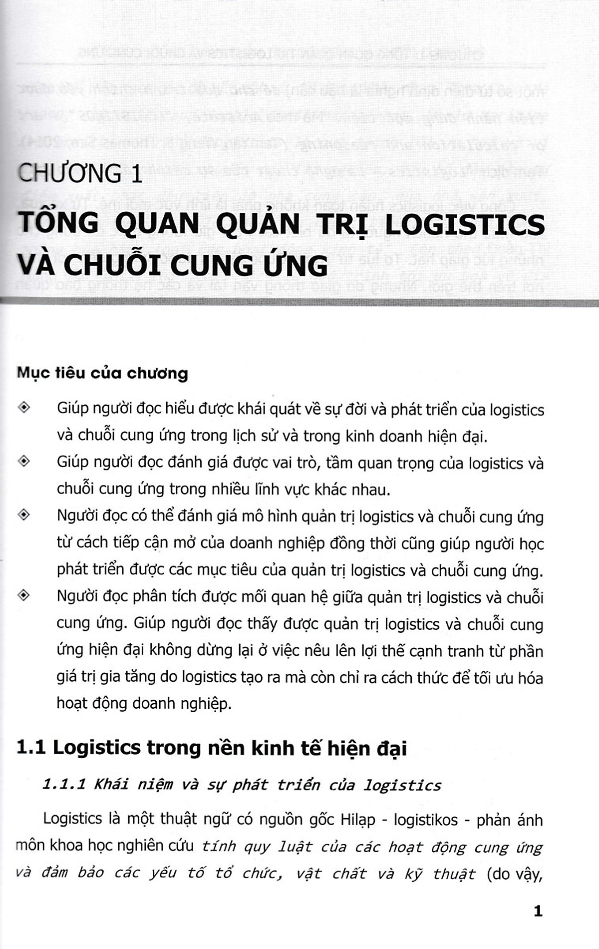 Quản trị logistics và chuỗi cung ứng