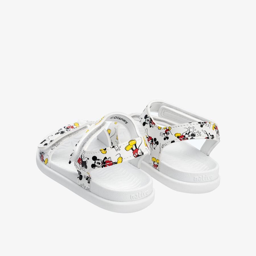 Giày Sandals Trẻ Em Unisex Native Charley Print  - Dsny Child - Trắng/ Nhiều màu