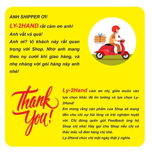 Combo 100 tem cảm ơn anh shiper, tem cảm ơn khách hàng