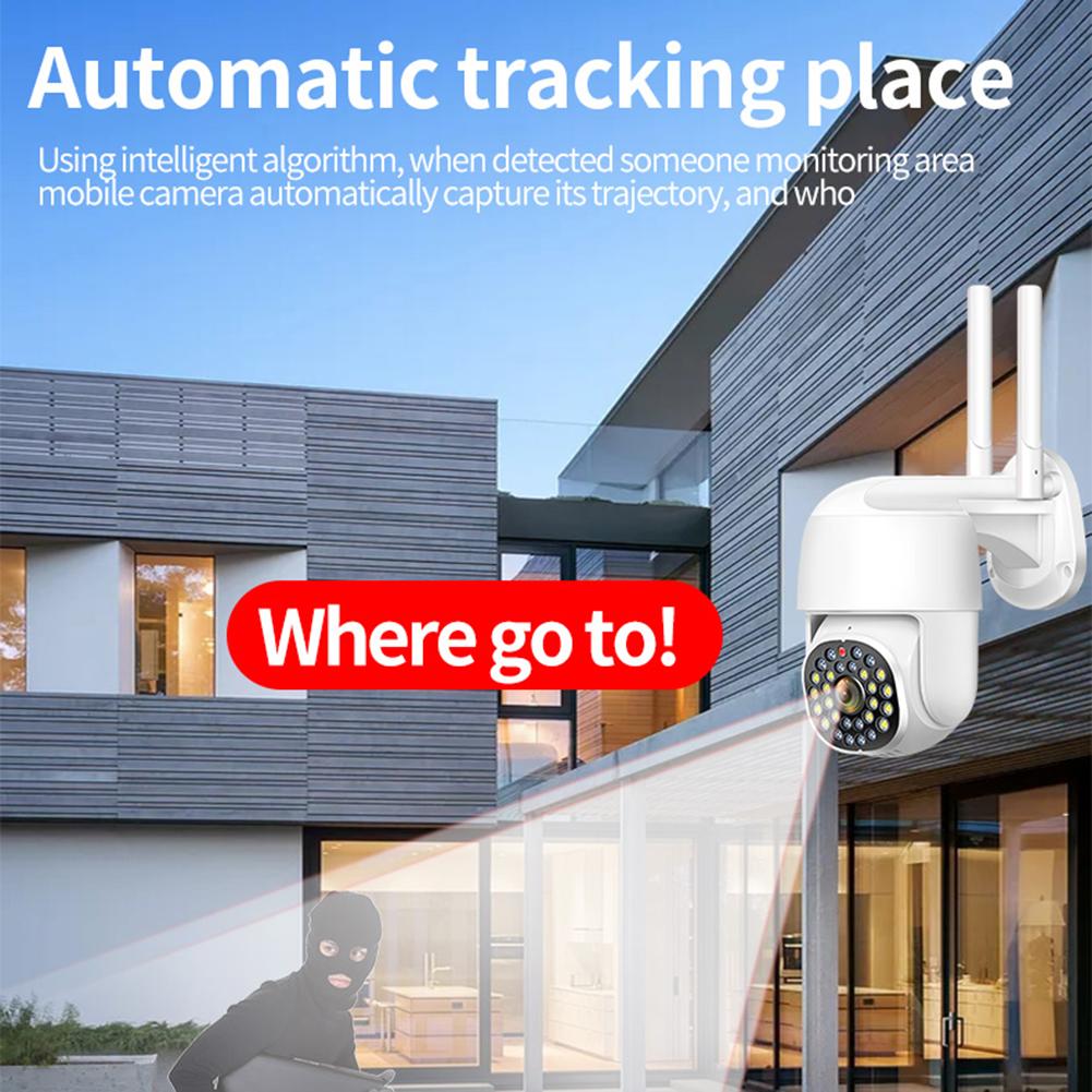 Camera IP 2.4G HD1080P An ninh gia đình Camera mini không dây Camera mạng giám sát video Camera an ninh gia đình 360 độ Màu sắc: phích cắm US