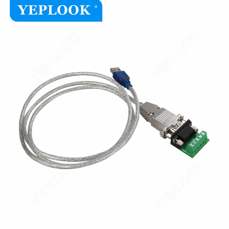 USB2.0 sang RS485 RS422 DB9 Nam Cổng COM Công Nghiệp Cáp Nối Tiếp Thiết Bị Adapter Chuyển Đổi Chống Sét Chipset CH340 ZT485